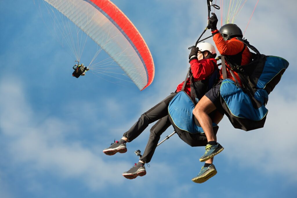 Paragliding in Drayton Valley