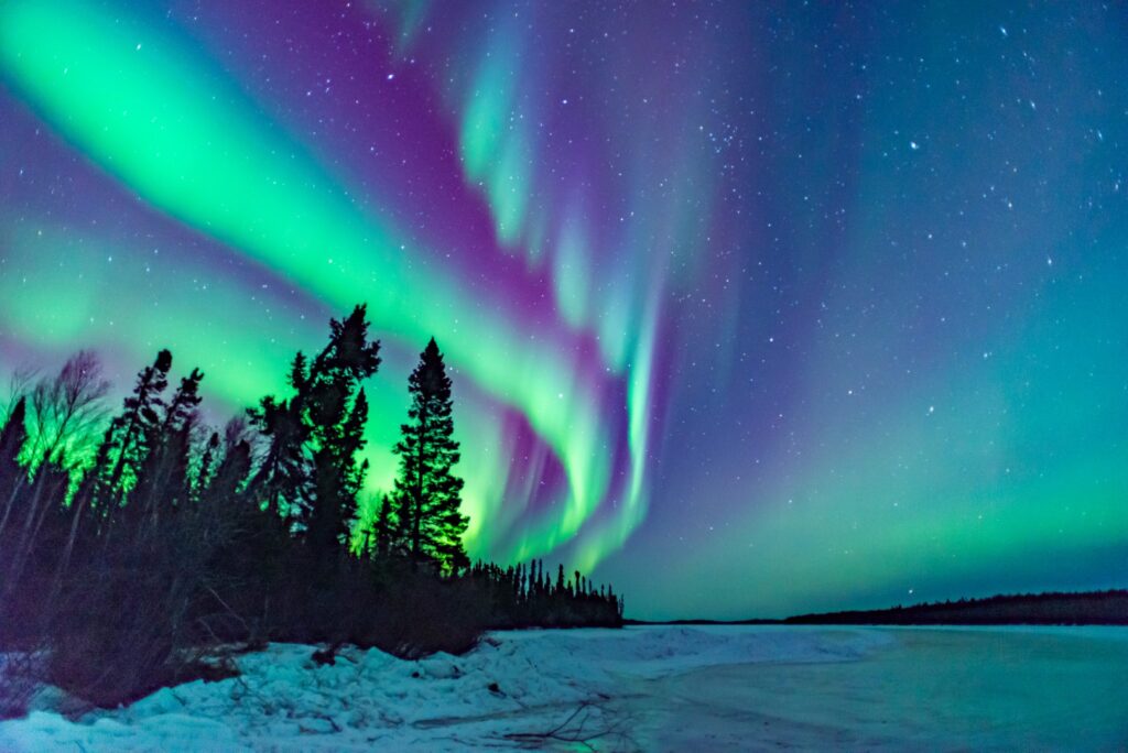 Northern Lights in Fort McMurray